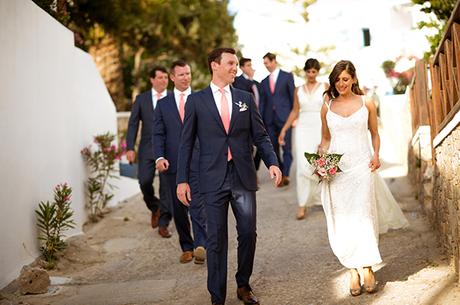Romantic destination wedding in Folegrandros | Emily & Mark