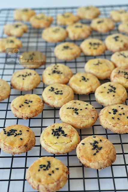 chinese new year pork floss melt in mouth cookies