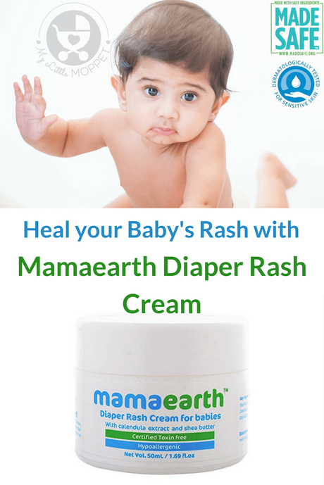 Heal your Baby’s Rash with Mamaearth Diaper Rash Cream!