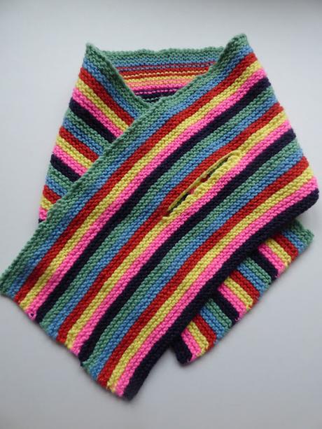 Cath Kidston Knitting Book Kit Stripped Scarf