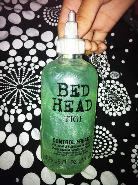 TIGI BED HEAD  CONTROL FREAK FRIZZ CONTROL & STRAIGHTENER SERUM REVIEW