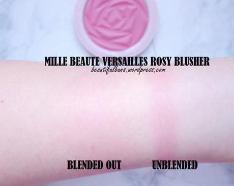 Review: Mille Beaute Versailles Rosy Blusher in Jolie Rose