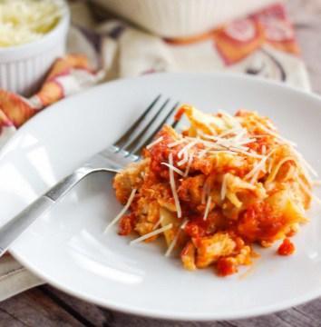 Chicken Parmesan Lasagna