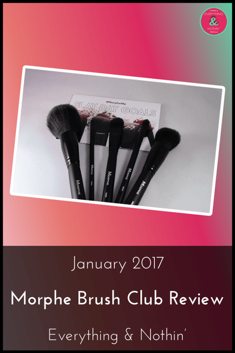 January 2017 Morphe Brush Club Review
