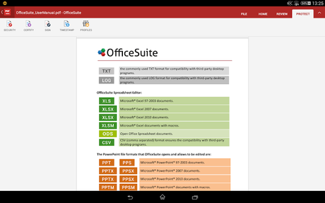 OfficeSuite 8 Pro (PDF&Fonts) - screenshot
