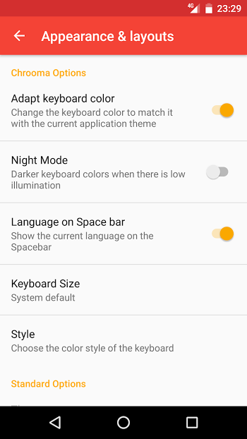    Chrooma Keyboard- screenshot  