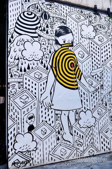 Darts and Hearts, by Millo @ LXFactory, Lisbon