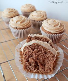 Chai Cupcakes with Spiced Buttercream