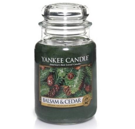 Balsam & Cedar Yankee Candle