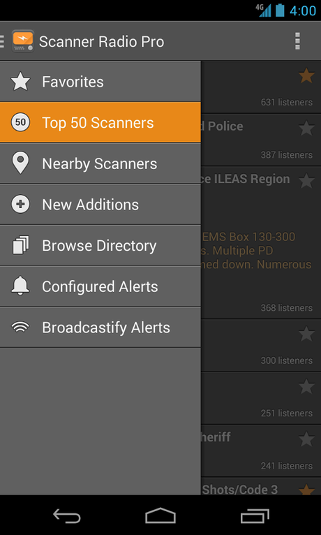 Scanner Radio Pro v6.3.1 APK Scanner Radio Pro - screenshot