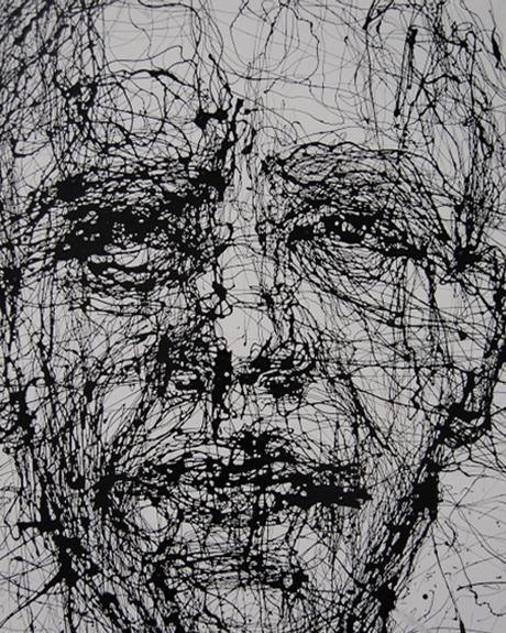 Scribbled Drawing Of Obama From Rise Art