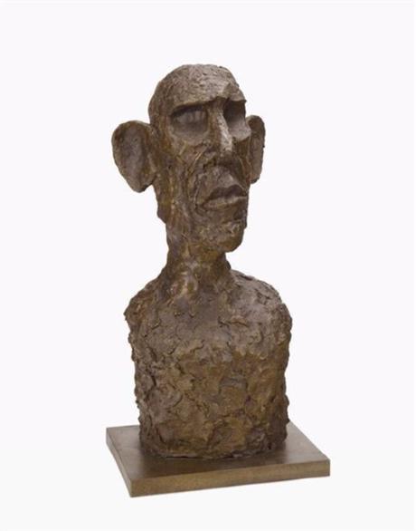 Bronze Sculpture Of Obama With Big Ears