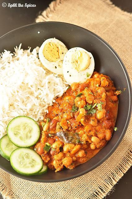 South Indian Style Five Bean Curry