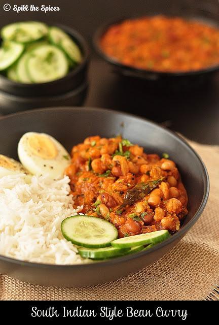 South Indian Style Five Bean Curry