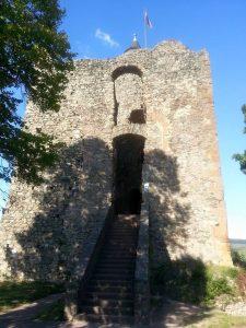 The keep of the Saarburg castle, standing guard over the Saar for more than a thousand years