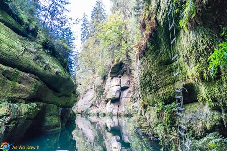 Water view in Edmunds Gorge