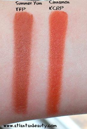 Kylie Cosmetics Royal Peach Palette Swatches and Comparison to the Too Faced Sweet Peach Palette