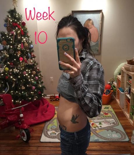 The cat’s out of the bag! 1st Bumpdate: 1st Trimester