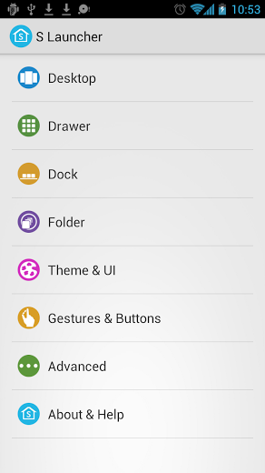 S Launcher (Galaxy S5 Launcher - screenshot