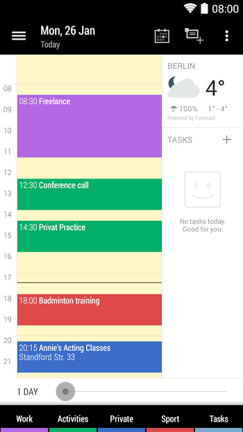    Business Calendar 2- screenshot  