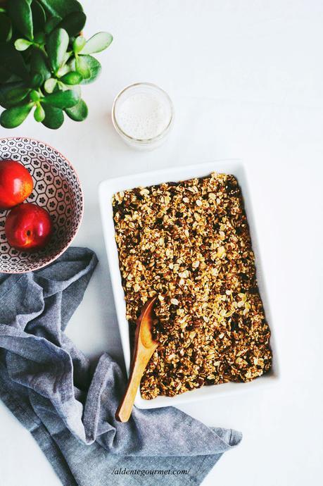 10 Minute Clean Stovetop Granola for a Healthy You