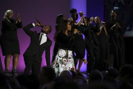 [WATCH] Travis Greene and Chrisette Michele Perform Together At The Inaugural Ball