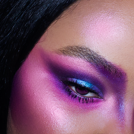 Dramatic Purple Makeup Look