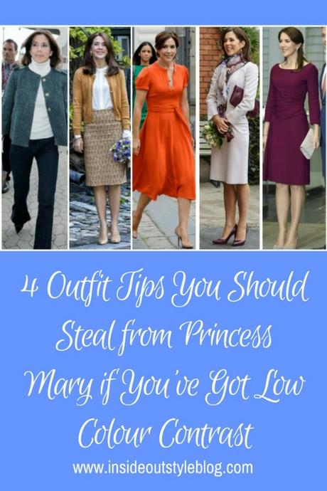 Low Colour Contrast Dressing Tips - Princess Mary style