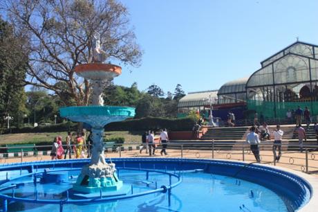 DAILY PHOTO: Blue, or Fountain at Lalbagh