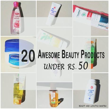 20 Awesome Beauty Products That Cost Less Than Rs.50/-  Available In India
