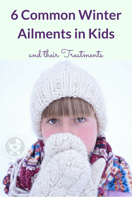 The winter brings with it illnesses due to the cold & lowered immunity. Here are 6 common winter ailments in kids and their treatments.