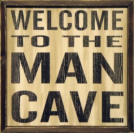 Welcome to the man cave sign