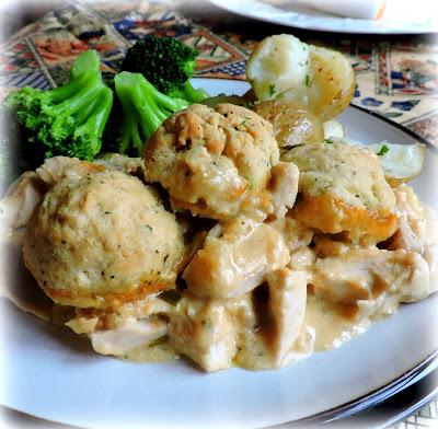 Dijon Chicken & Dumpling Casserole