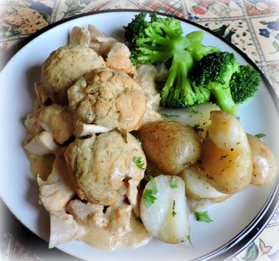 Dijon Chicken & Dumpling Casserole