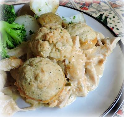 Dijon Chicken & Dumpling Casserole