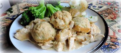 Dijon Chicken & Dumpling Casserole