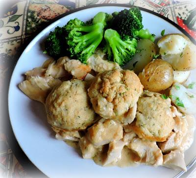 Dijon Chicken & Dumpling Casserole