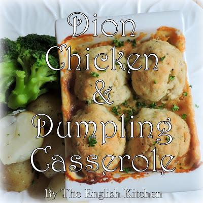 Dijon Chicken & Dumpling Casserole