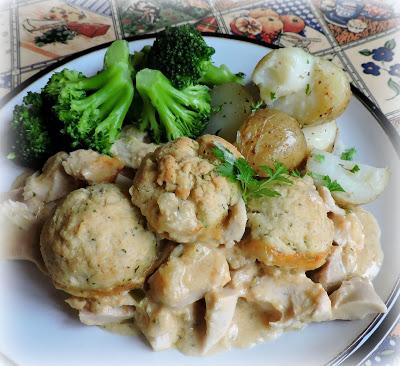 Dijon Chicken & Dumpling Casserole