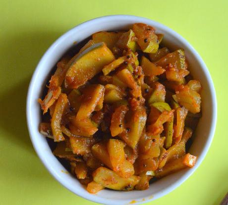 Instant Mango Pickle | Mango Pickle