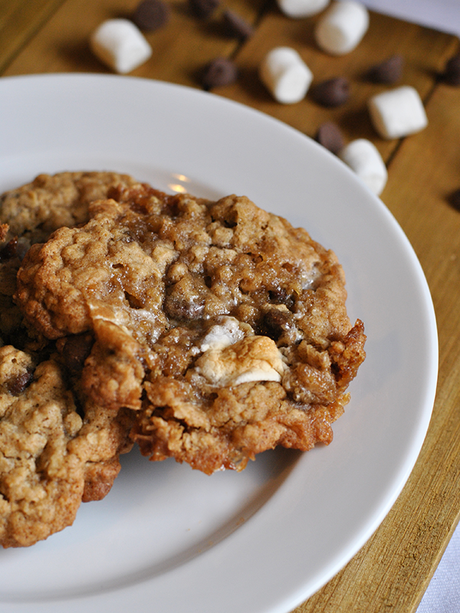 oatmeal smores cookies