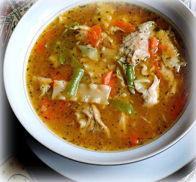 Basic Chicken Stock &Chicken; Noodle Soup