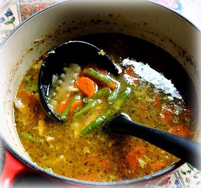 Basic Chicken Stock &Chicken; Noodle Soup