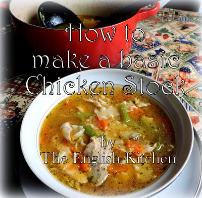 Basic Chicken Stock &Chicken; Noodle Soup