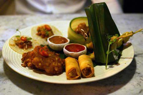 Hello Freckles Chaophraya Newcastle Food Review Thai Maeklong Platter nebloggers 
