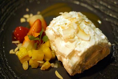 Hello Freckles Chaophraya Thai Restaurant Review Mango Meringue Dessert Nebloggers Food Bloggers