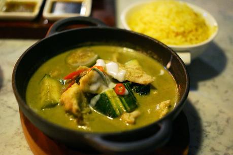 Hello Freckles Chaophraya Newcastle Restaurant Review Food Bloggers Green Chicken Curry