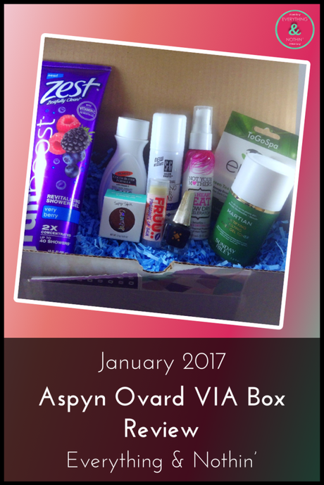 January 2017 Aspyn Ovard VIA Box Review
