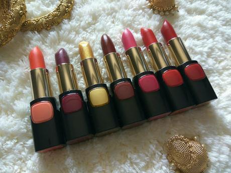 #LorealParis #BoldinGold Lipstick Collection - Review & Swatches