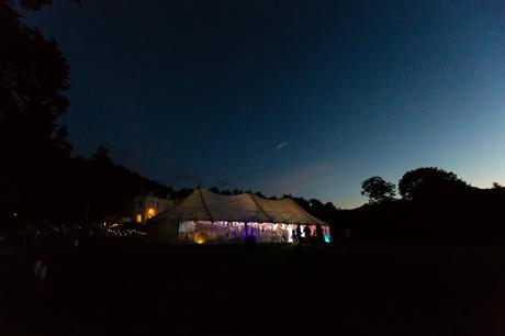 evening marquee party Derwentwater Independent Hostel Wedding